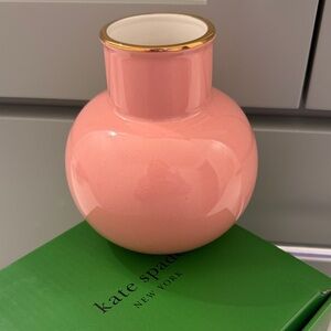Kate Spade MAKE IT POP pink small vase
